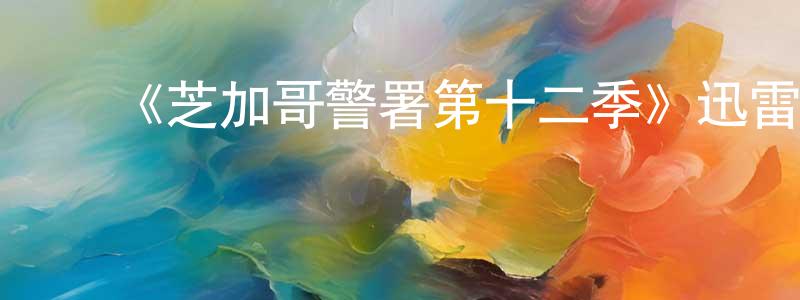 ﻿常宏的动漫综艺大全,﻿《芝加哥警署第十二季》迅雷下载/在线观看-犯罪历史-美剧天堂